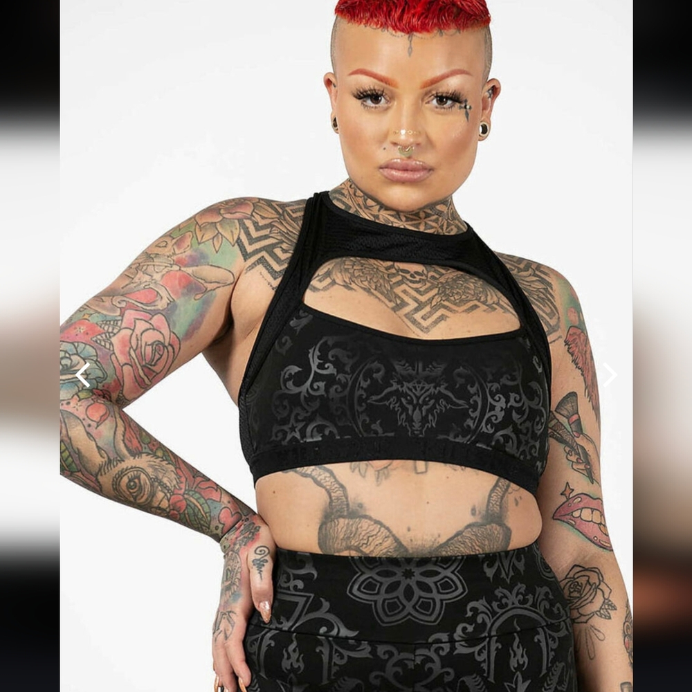 Killstar Searchlight Bra